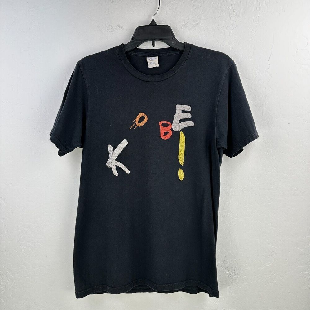 Kobe Bryant Tshirt Men Small Black Cotton Basketball Graphic Tee Short Sleeve